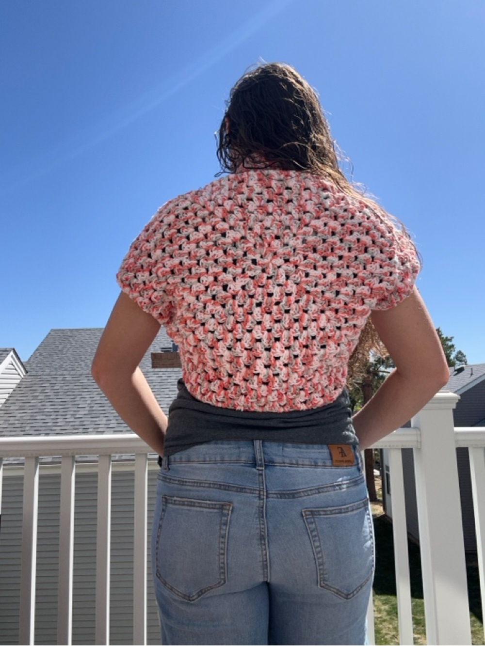 Crochet shrug